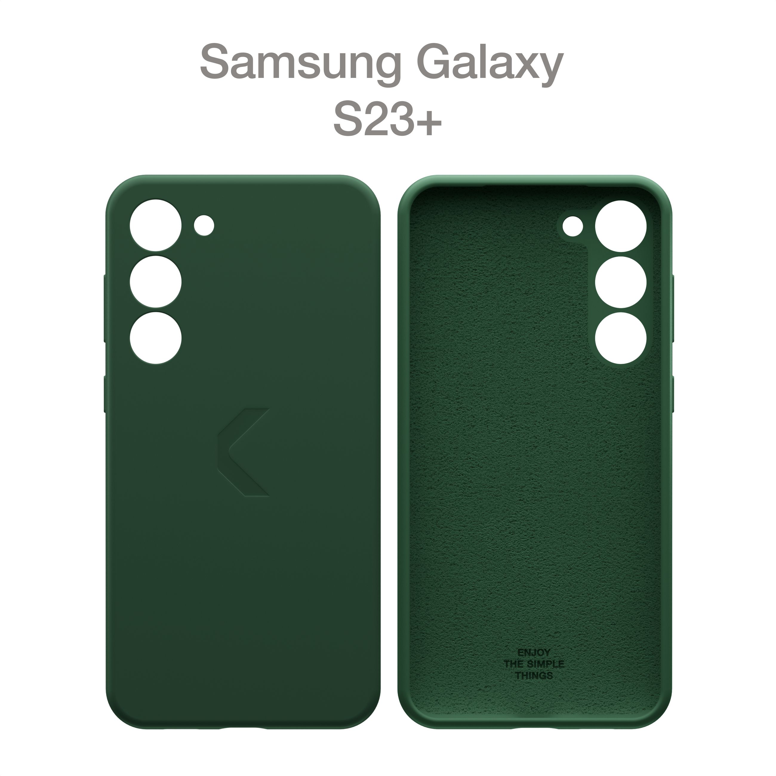 ЗащитныйчехолCOMMOShieldдляSamsungGalaxyS23+,Clover(Green)