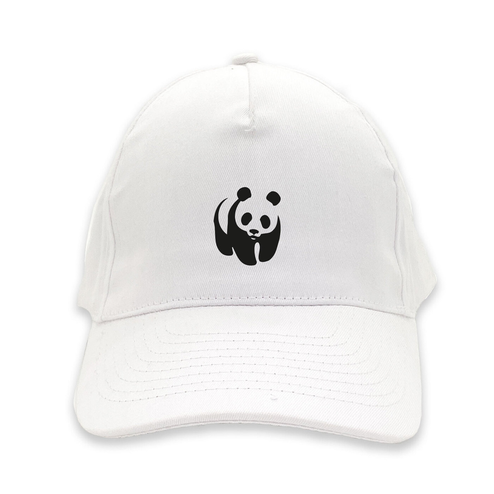 Панда в кепке