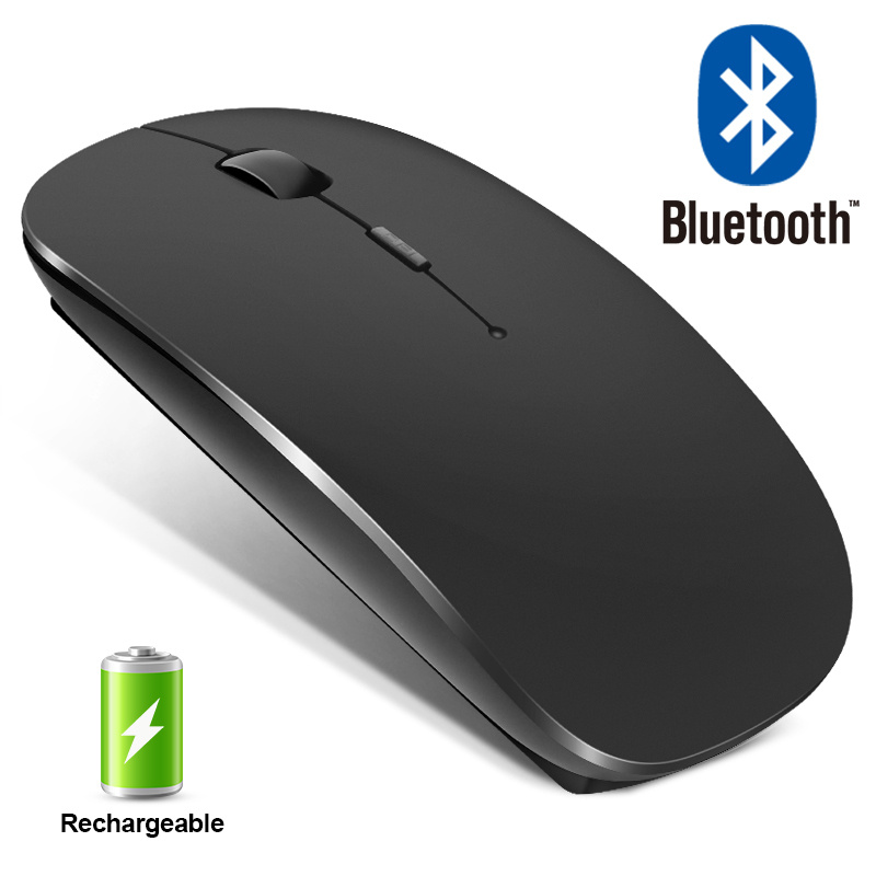 мышь беспроводная аккумуляторная Bluetooth мышь компьютерная бесшумная мыши для ноутбука пк,1600DPI  #1