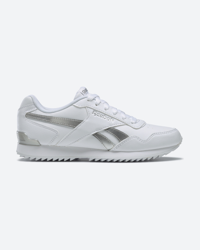 reebok white and silver