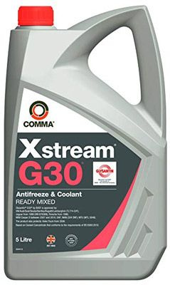 Антрифриз красный COMMA "Xstream G30 Antifreeze Coolant Ready Mixed", 5л. #1