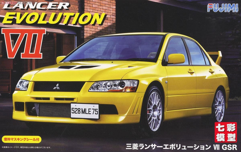 Сборная модель Mitsubishi Lancer Evolution VII GSR (1:24) FU03920 FUJIMI Япония #1