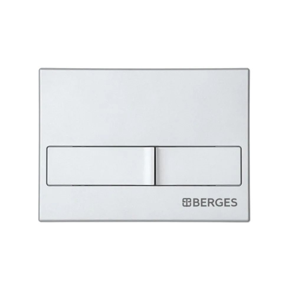 Кнопка для инсталляции Berges NOVUM L2, матовый хром #1