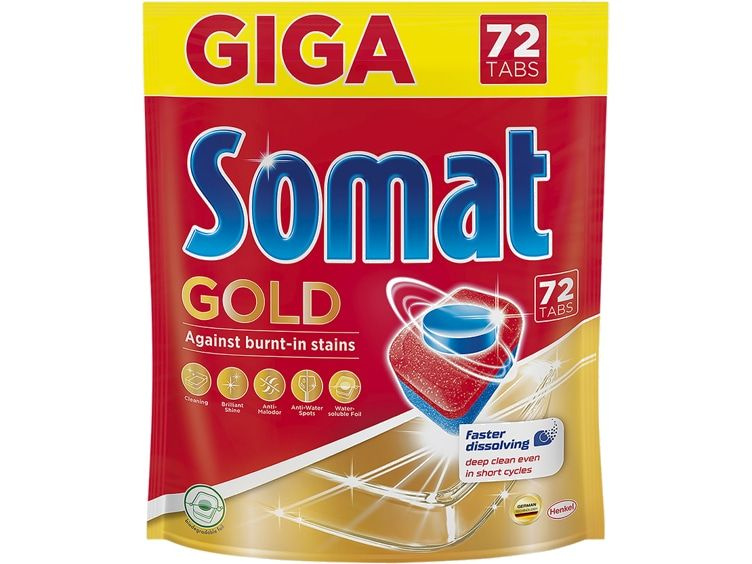 Таблетки для посудомоечной машины Сомат Gold #1