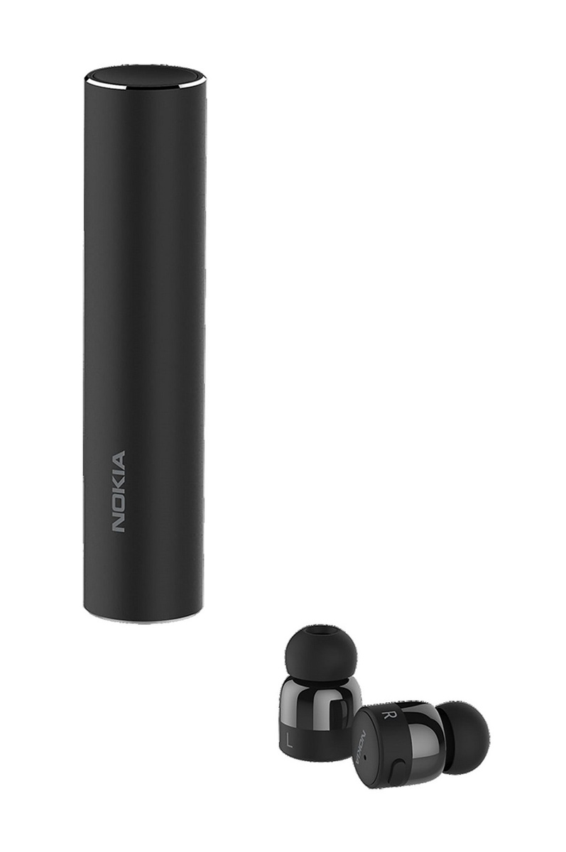 Беспроводные наушники Nokia True Wireless Earbuds BH-705, черный #1