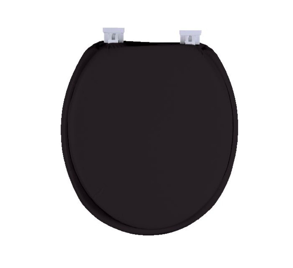 Сиденье для унитаза мягкое Libero черное - купить по низкой цене в ...