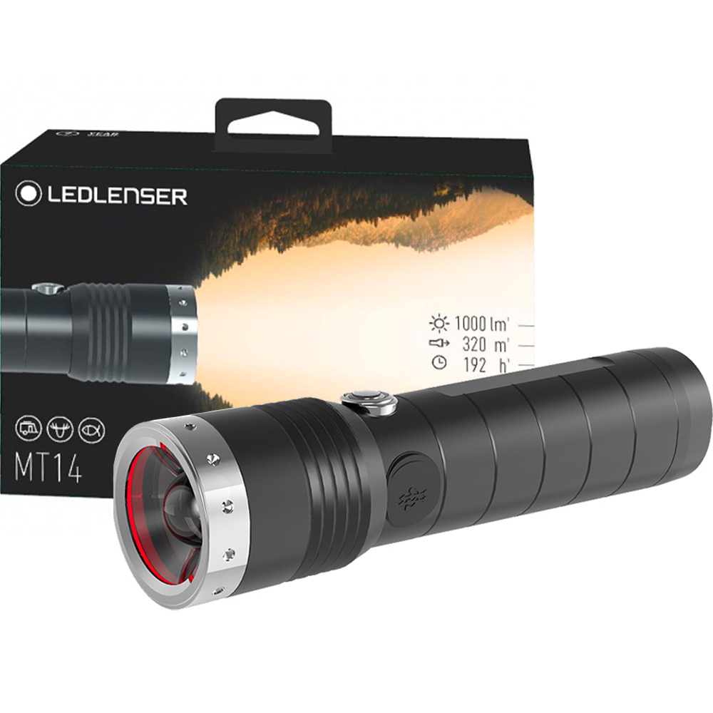 Аккумуляторный Ручной  LED LENSER MT14 500844 Лед Лензер 1000 .