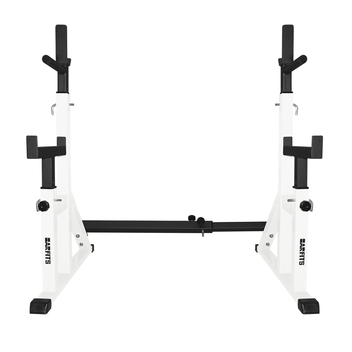 Стойка для штанги с подстраховкой 2.0 телескопическая Белая — купить в ...