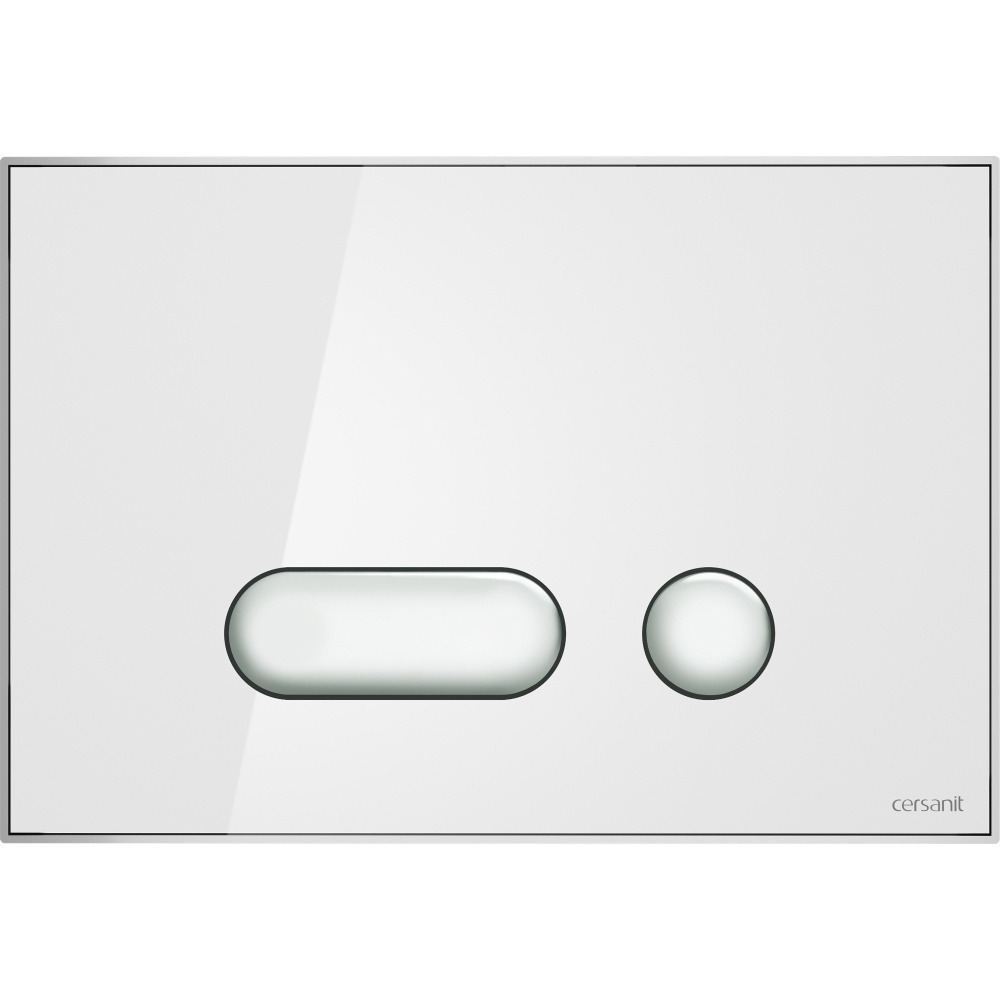 Кнопка для инсталляции Cersanit Intera пластик белый - купить ...