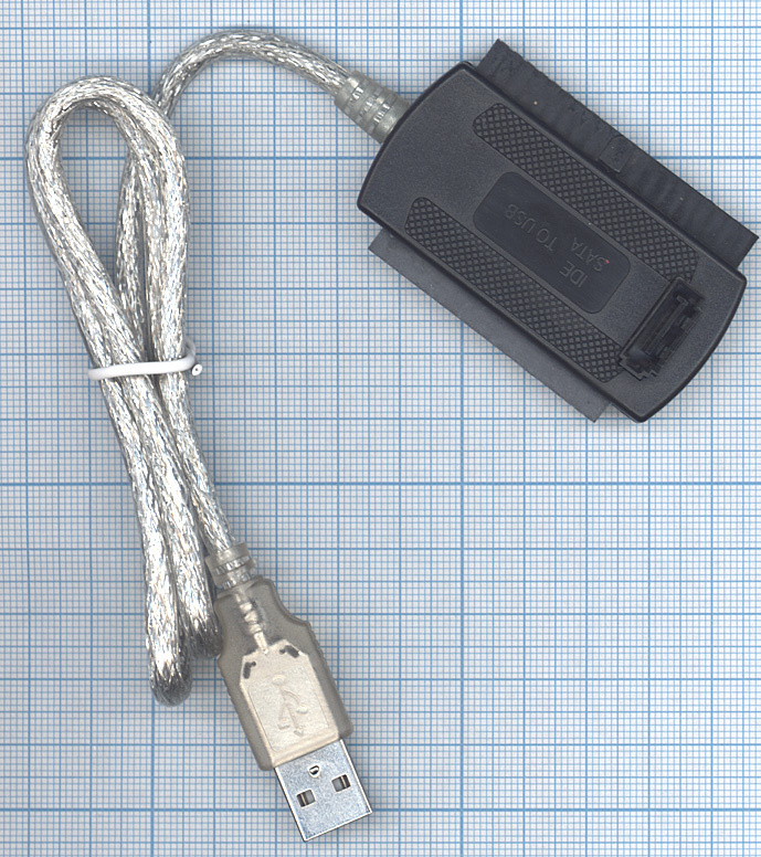 Переходник USB IDE 40 IDE 44 SATA — купить в интернет-магазине OZON с ...