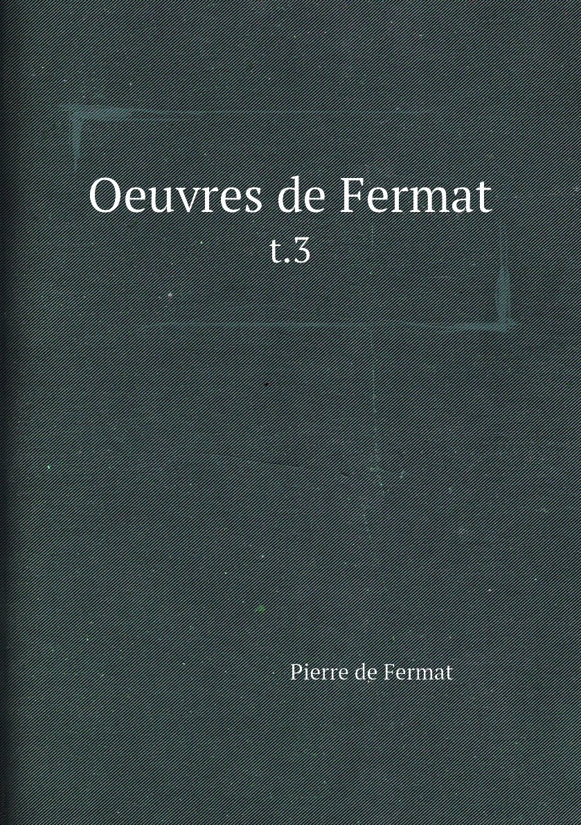 Доклад по теме Pierre de Fermat