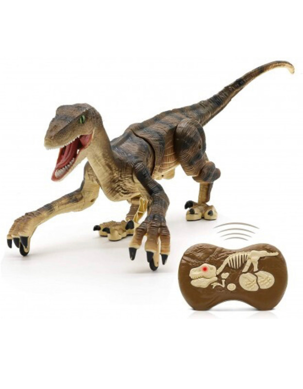 Радиоуправляемый динозавр SUNMIR Велоцираптор на аккумуляторе, звук ...