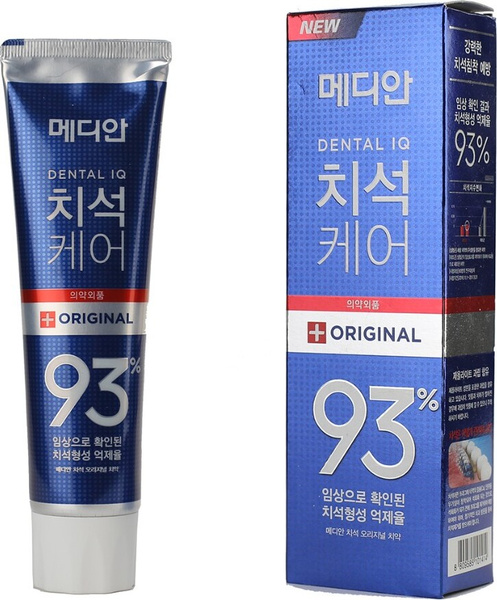 Корейская зубная паста MEDIAN против зубного налёта Dental IQ Original ...