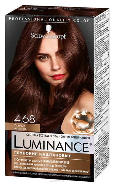 Luminance Color Краска для волос, тон 4.68 пряный шоколад, 165 мл ...