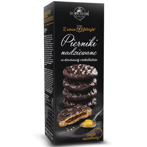 Пряники в шоколадной глазури с абрикосовой начинкой, Kopernik, 145 ...