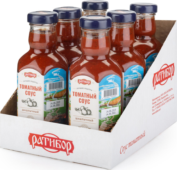 Соус Шашлычный 6 штук по 385 грамм - купить с доставкой по выгодным ...