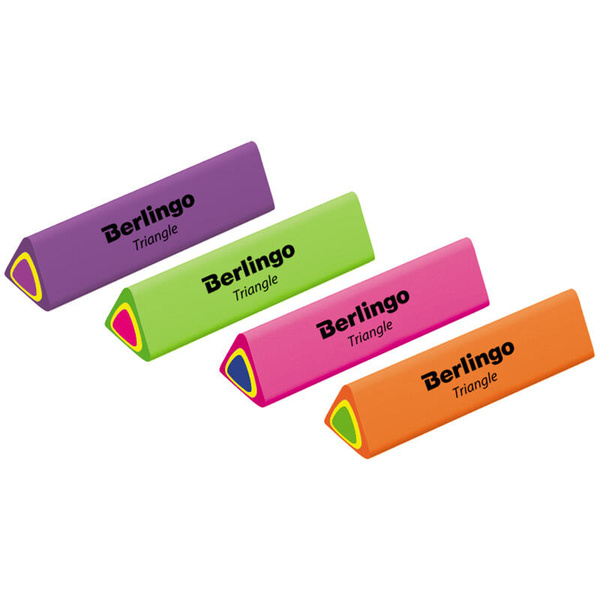 Ластик Berlingo "Triangle", треугольный, термопластичная резина, 44*15 ...