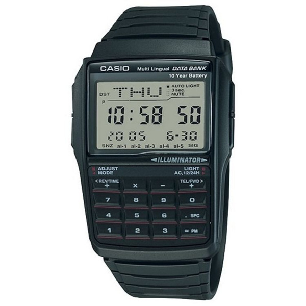 Наручные часы Casio Collection DBC-32-1A с калькулятором - купить с ...