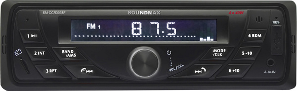 Автомагнитола SOUNDMAX SM-CCR3058F1 DIN - купить в интернет-магазине ...