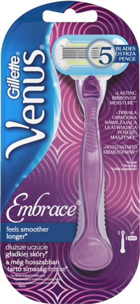 Gillette Venus Бритва Embrace с 1 сменной кассетой - купить с доставкой ...