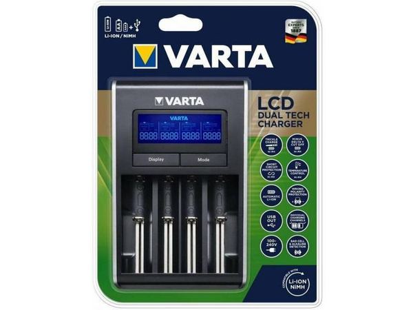 Зарядное устройство для аккумуляторных батареек Varta - купить по ...
