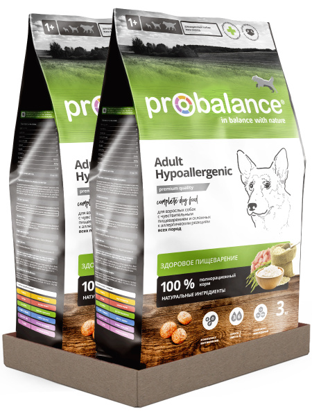 Сухой корм для собак Probalance Hypoallergenic, чувствительное ...