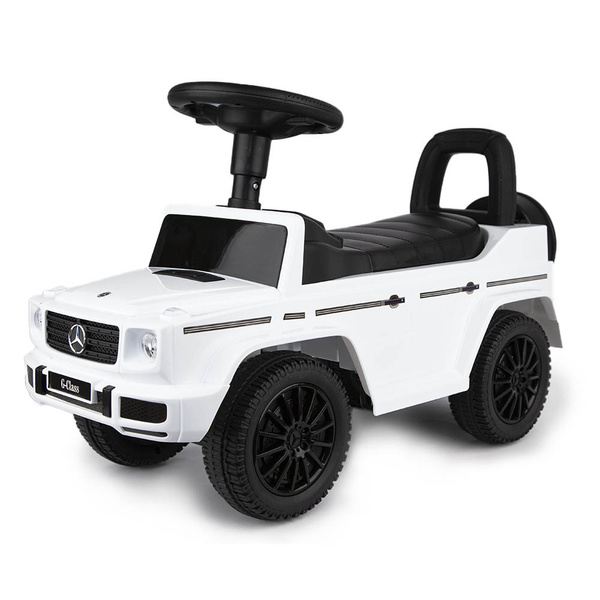Машина каталка, толокар, Mercedes Benz G350d, белая, со звуком - купить ...
