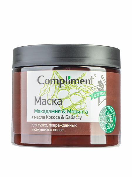 Compliment Маска для сухих, поврежденных и секущихся волос Макадамия ...
