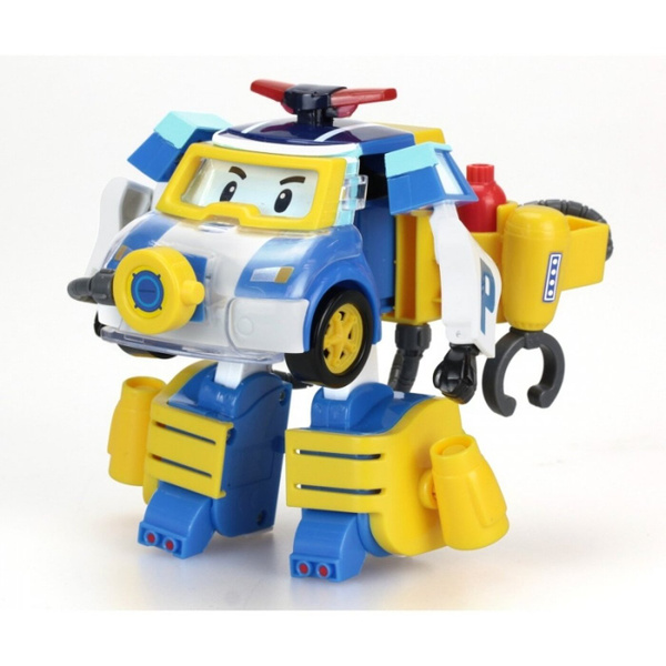 Robocar Poli Поли трансформер 10 см + костюм водолаза (83310) - купить ...