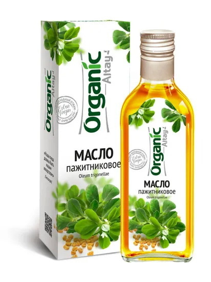 Масло хельбы (пажитника)"Organic Altay", 250мл - купить с доставкой по ...