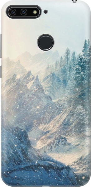 Cиликоновый чехол на Honor 7C Pro / Huawei Y7 Pro (2018) / Хонор 7С Про ...