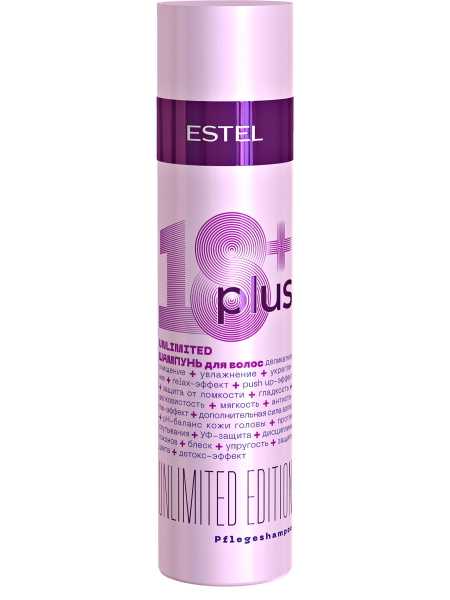 ESTEL PROFESSIONAL Шампунь для ухода за волосами 18+ PLUS 250 мл ...
