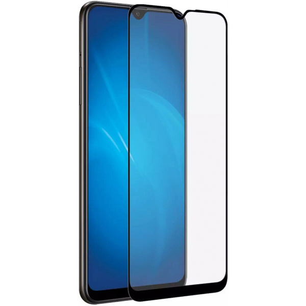 Защитное стекло для Samsung Galaxy A22 / Самсунг А22 Черное - купить с ...