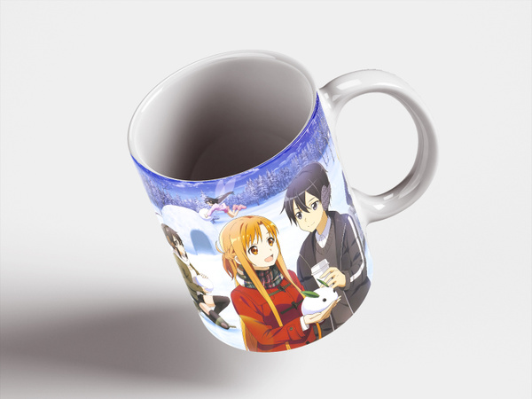 Кружка КружОк "Мастера меча онлайн аниме Sword Art Online Аниме Кирито ...