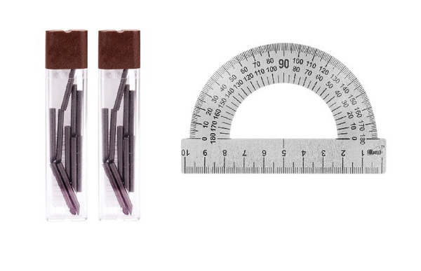 Грифели для циркуля Koh-I-Noor, 1,9мм, 10шт., пластиковый футляр ( 2 уп ...