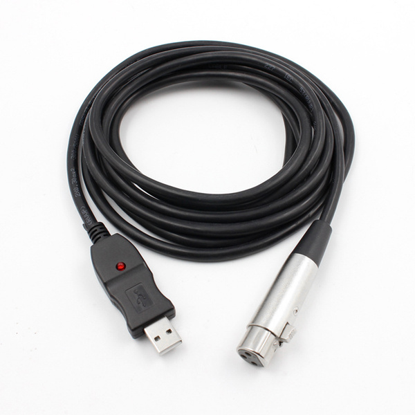 Кабель USB Male to XLR Female для микрофона MIC Link, новый - купить с ...