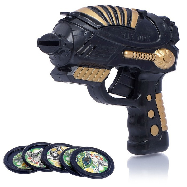 Пистолет "Стрелок" стреляет дисками - купить с доставкой по выгодным ...