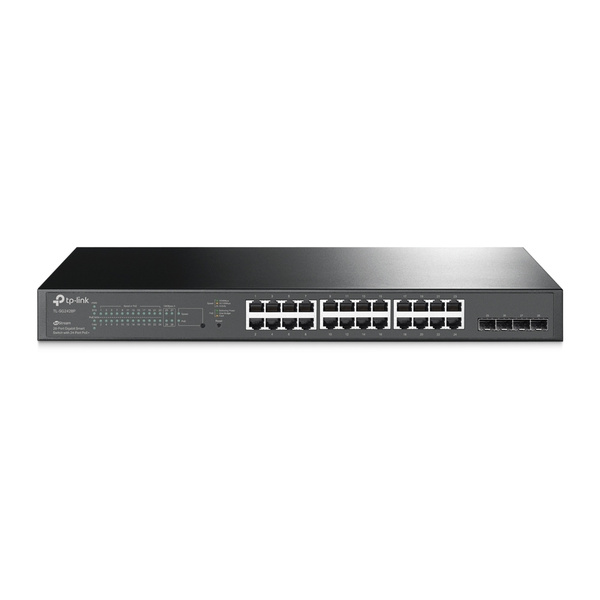 Коммутатор TP-Link 24 порта PoE+, 4 SFP-слота - купить по выгодной цене ...