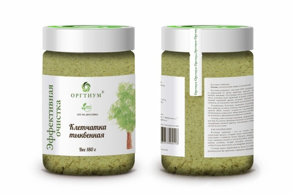 Клетчатка Тыквенная, здоровое питание Оргтиум, 180г - купить с ...