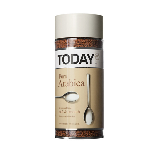 Кофе растворимый TODAY Pure Arabica 95г - купить с доставкой по ...