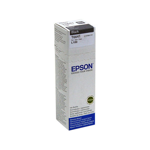 Расходник для печати Epson C13T66414A, Черный (black), оригинал купить ...