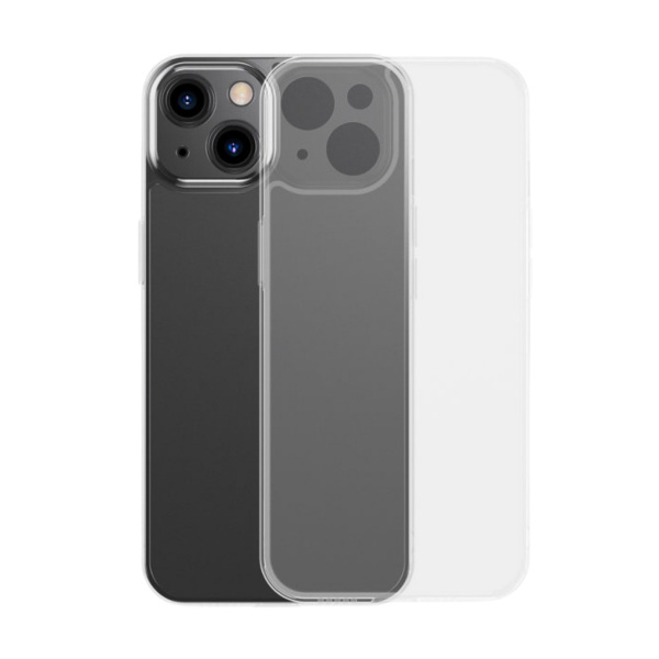 Силиконовый прозрачный чехол для Apple iPhone 13 ( Айфон 13 ). Накладка ...