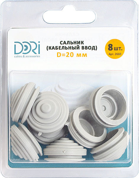 Кабельный ввод (сальник) DORI D20 (23 мм) 8 шт. - купить по выгодной ...