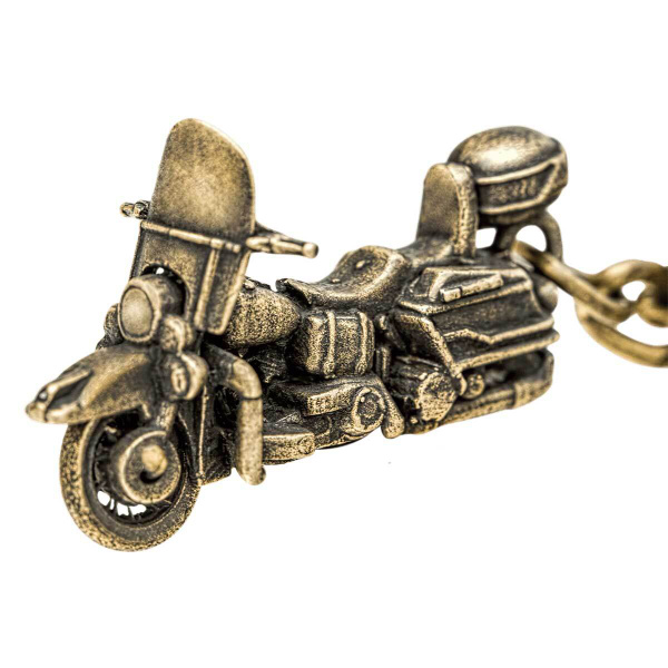 Брелок для ключей "Мотоцикл - Турер" / Бронза / Художественное Литье ...