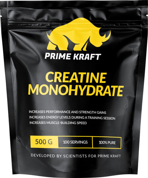 Креатин Creatine Monohydrate 100% чистый (pure), 500 грамм - купить с ...