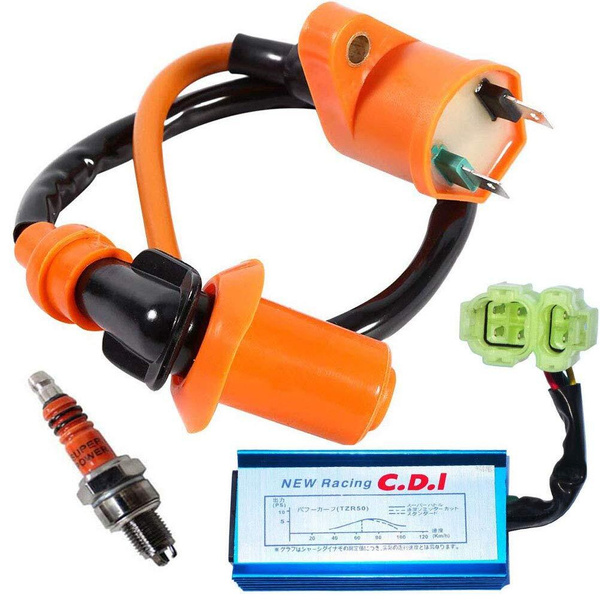 Катушка зажигания 6-контактный CDI 3-электродная свеча зажигания для ...