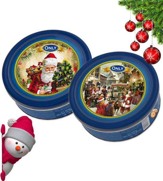 ONLY (Онли) сливочное печенье "BUTTER COOKIES" (рождественское), (2 шт ...