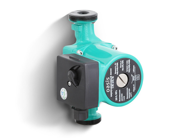 Циркуляционный насос Oasis циркуляционный Оазис 180 мм, 220 л/мин ...
