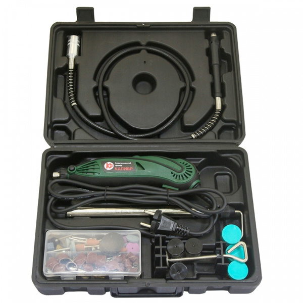 Гравировальный набор Калибр ЭГ-170+ВГ 120 предметов + Кейс купить на ...