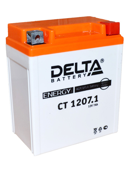 Аккумулятор для мототехники  Battery CT 1207.1  по выгодной .